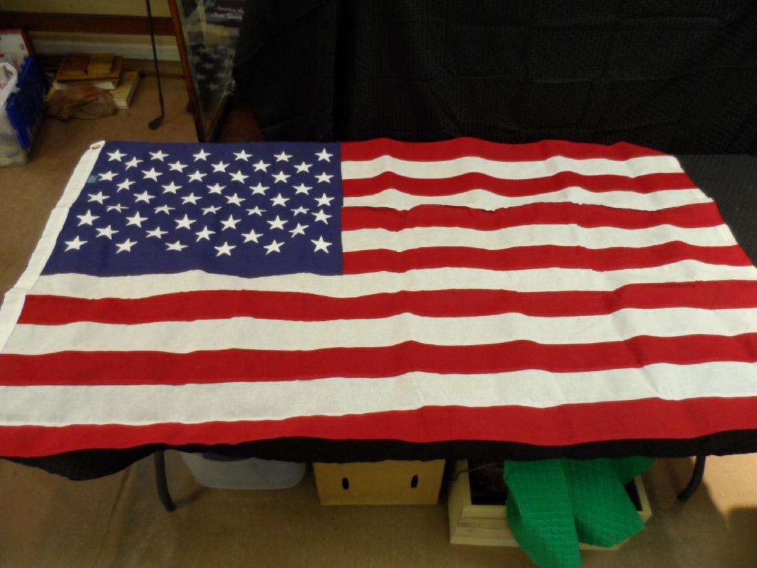 United States Flag Flown Over U.S. Capitol: 3'x5' US Flag flown over the United States Capitol May 15, 2017 to commerate national peace officers memorial day. Comes with a COA from Architect of the Capitol.