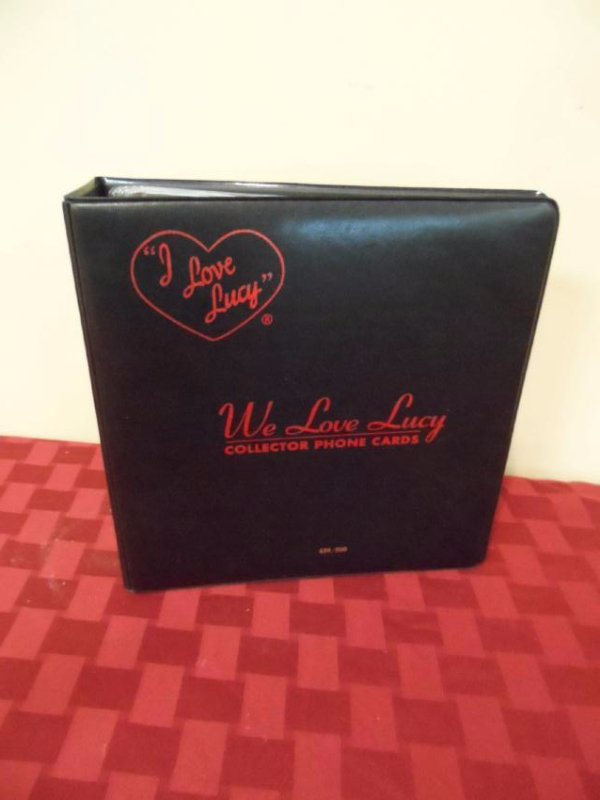 1996 I Love Lucy, We Love Lucy Collector Phone Cards: Complete set of 10 I Love Lucy, We Love Lucy collector phone cards. Limited Edition, number 439/500. Contained in official collectors album. Letter of Authenticity included from Desilu, too, LLC