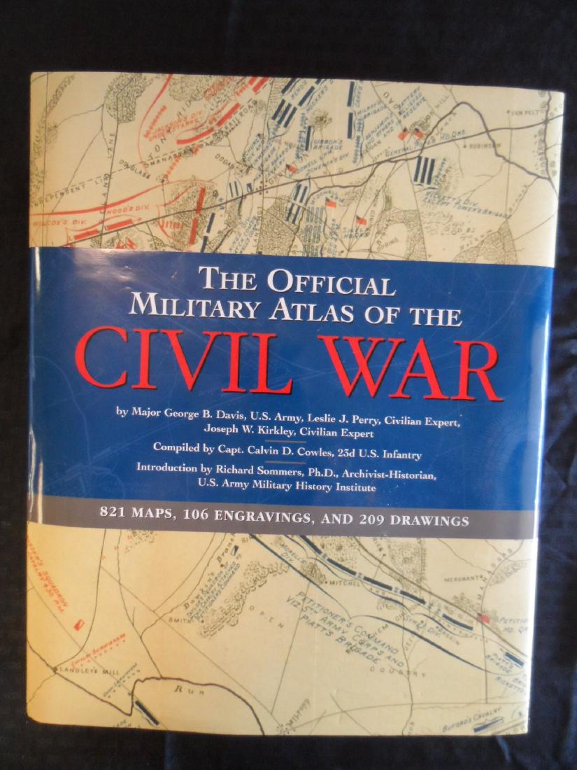 Book, 'The Official Military Atlas of the Civil War' (1 of 3)