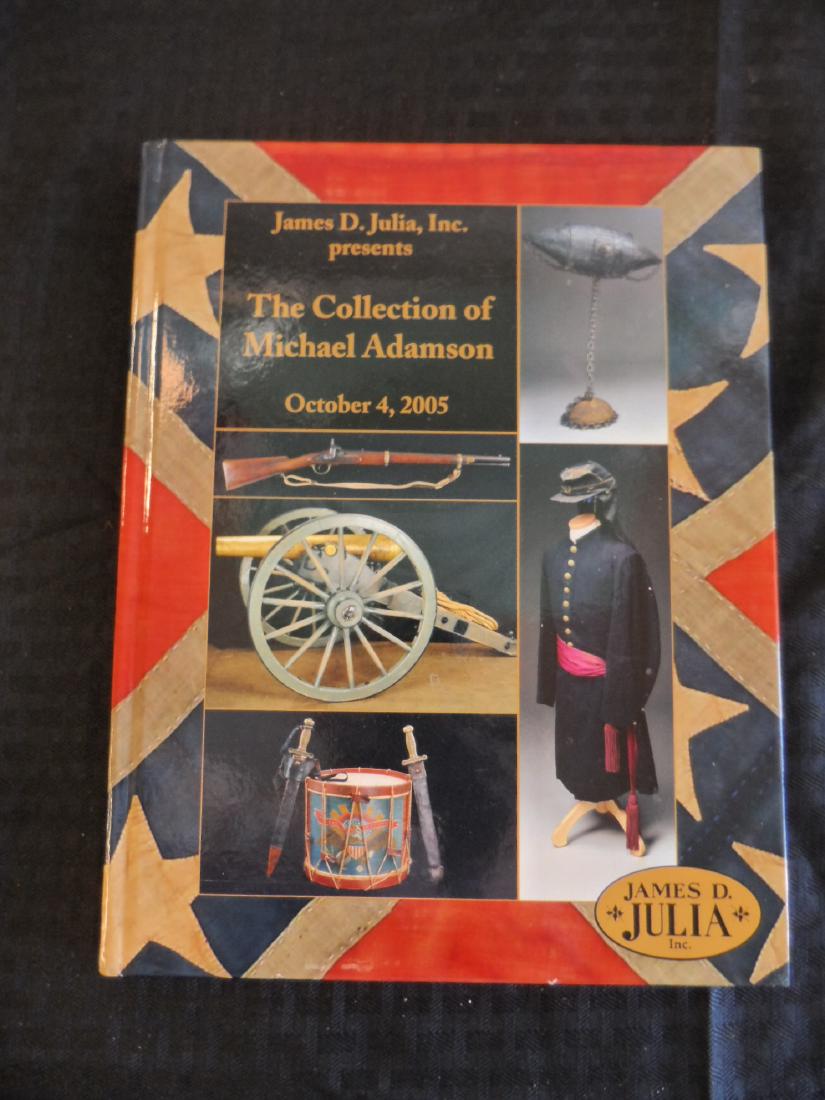 Book, 'The Collection of Michael Adamson': Book, 'The Collection of Michael Adamson' by James D. Julia, Inc. Book is in excellent condition