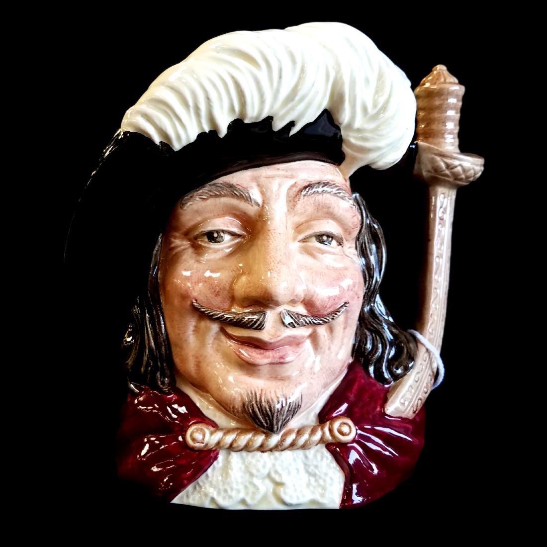 Porthos Royal Doulton Toby Mug (1 of 3)