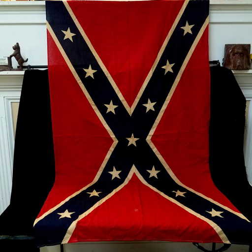 vintage confederate battle flag