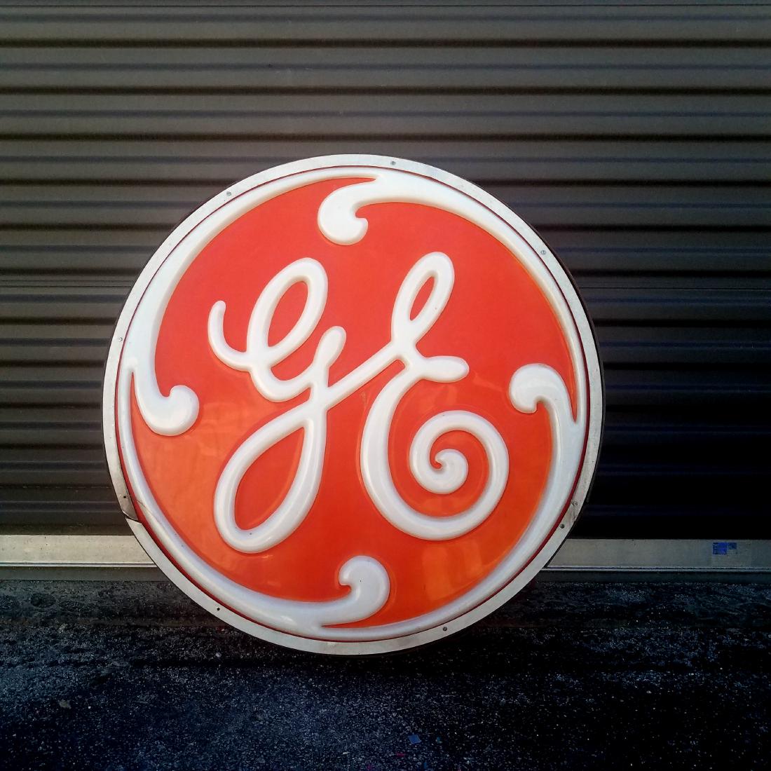 Vintage GE Lighted Advertising Sign (1 of 6)