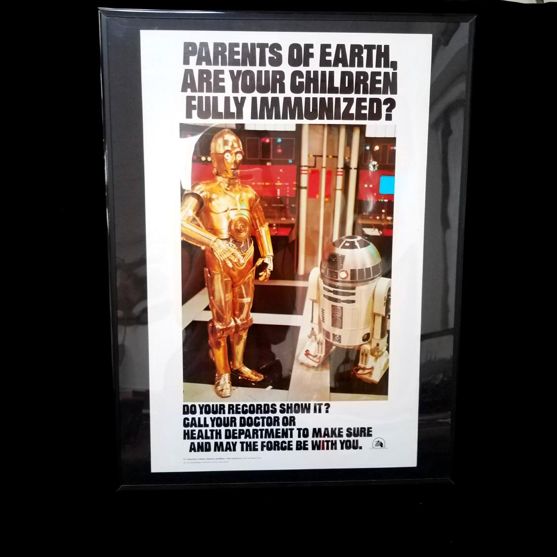 1979 Star Wars US Health Department Poster (1 of 3)