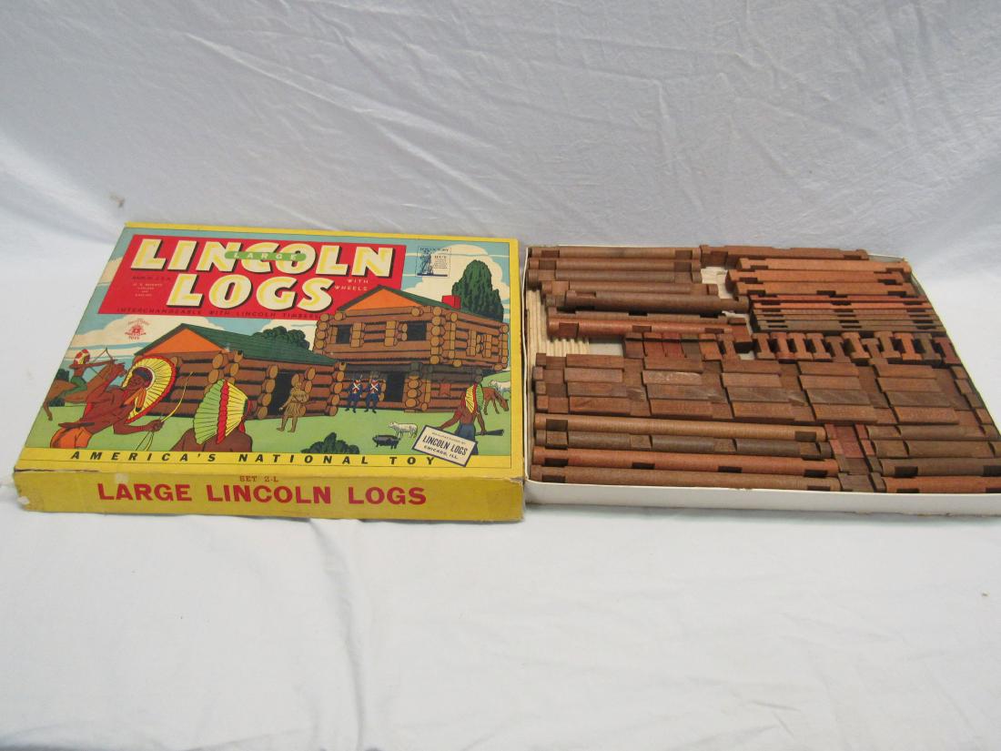 vintage lincoln logs