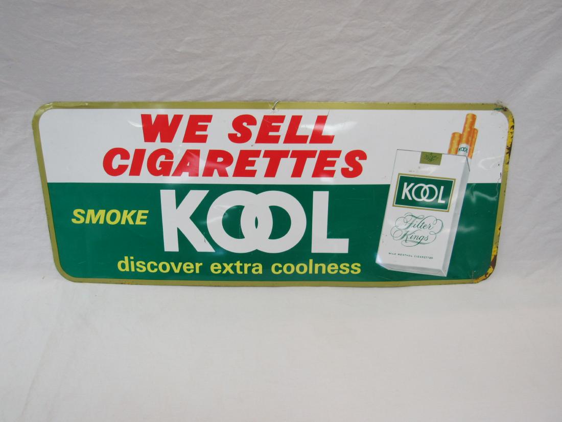 1965 Smoke Kool Cigarettes Sign