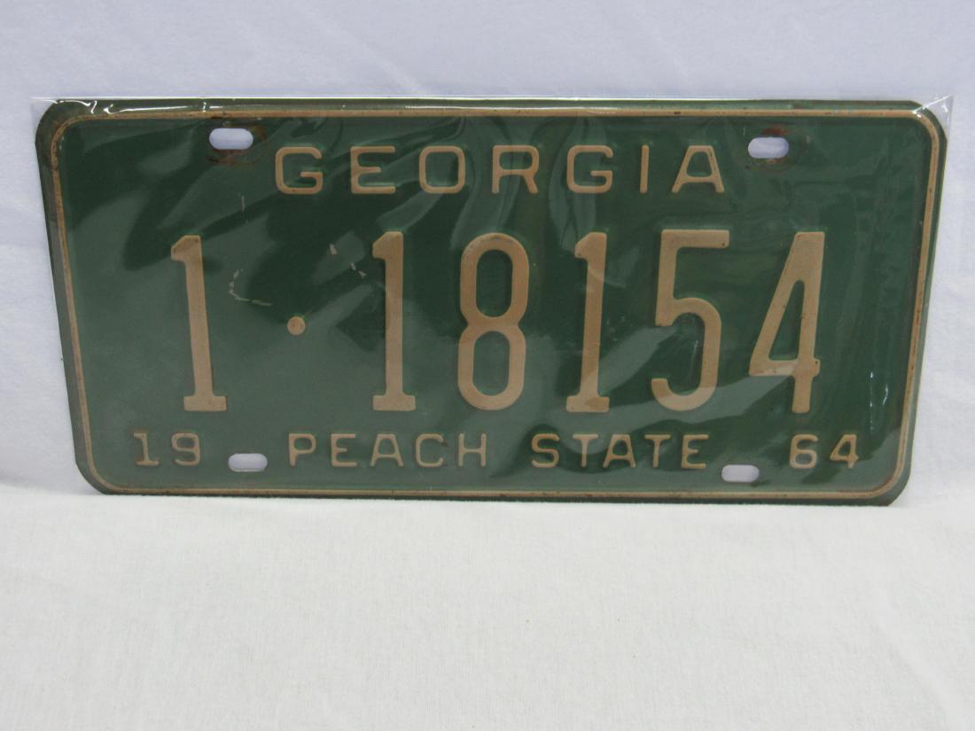 1964 License Plate