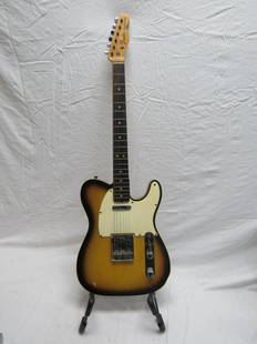 1967 Fender Telecaster.: 1967 Fender Telecaster Sunburst. Guitar is in excellent working condition and is 100%original. Pat No. 2,573,254 3,143,028. Comes with original hard case.