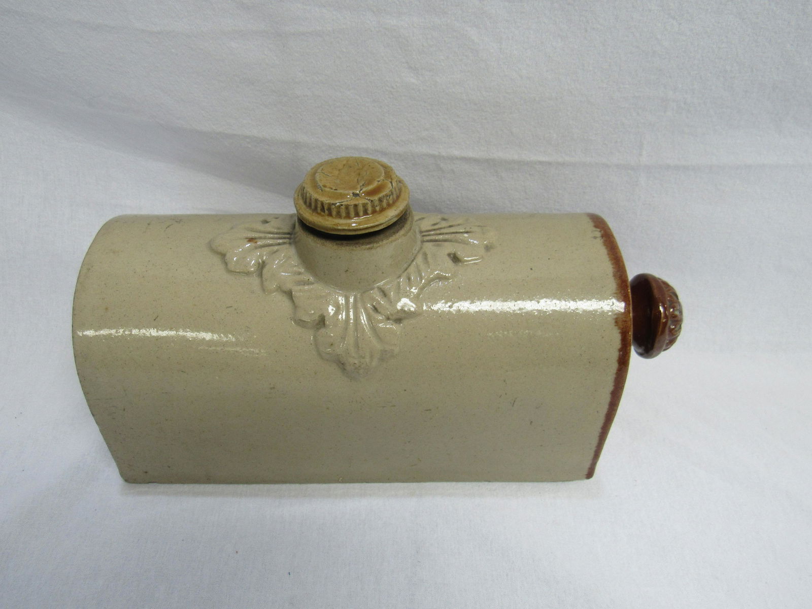 Antique English Stoneware Hot Water Bottle Nov 30, 2019 Ole Hound