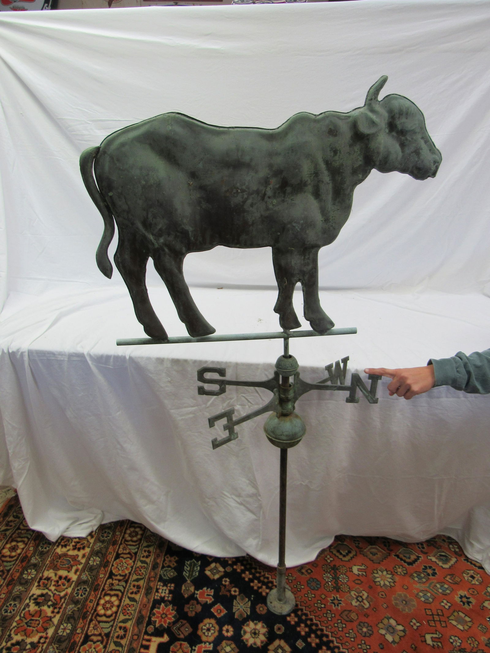 Antique Brass Weathervane (1 of 4)