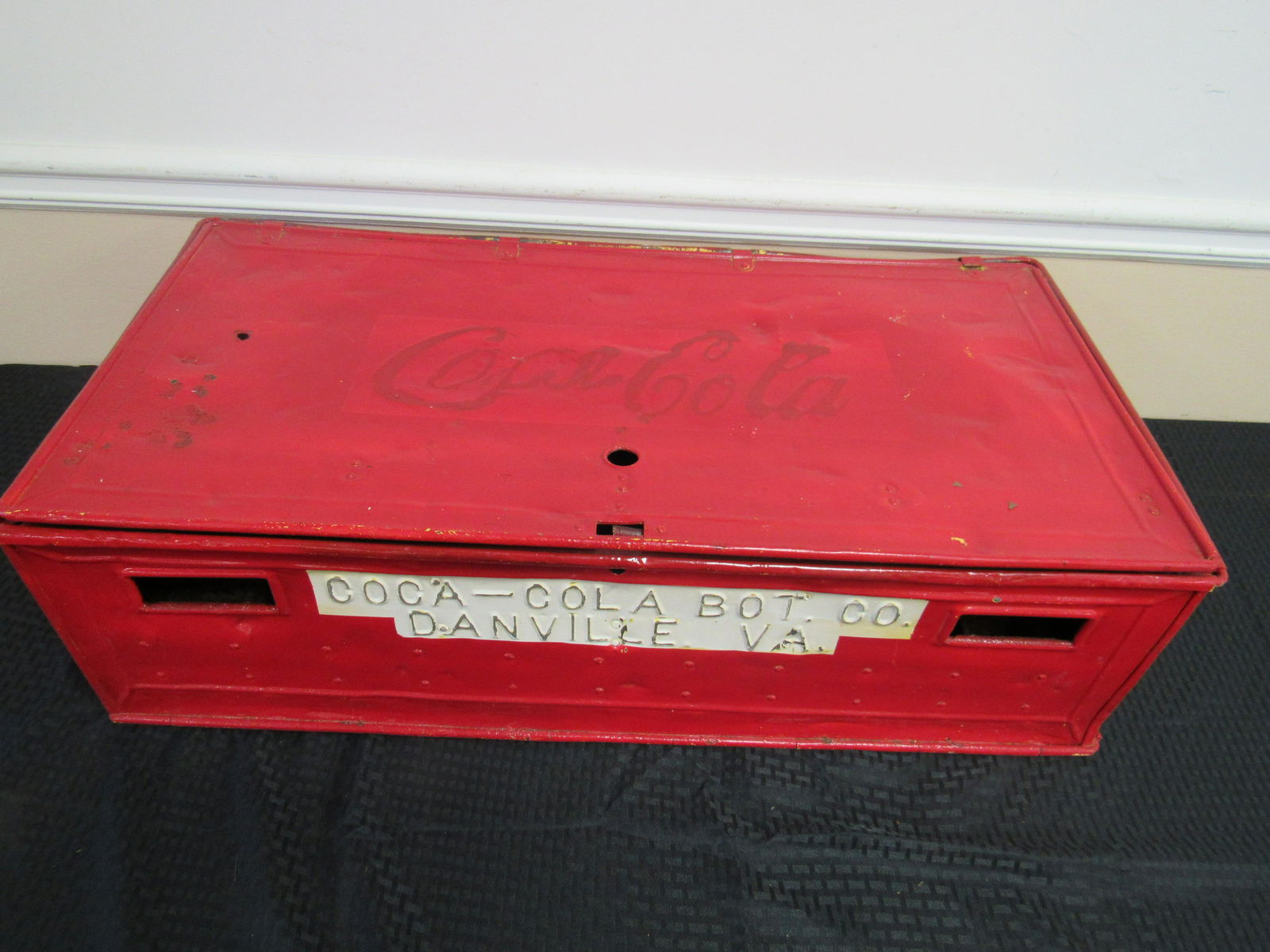 72-bottle Metal Coca Cola Railway Carrier Crate (1 of 6)