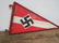 WWII Nazi Germany Hitler Youth Car Pennant in