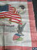 WWI Silk Patriotic Handkerchief - 3