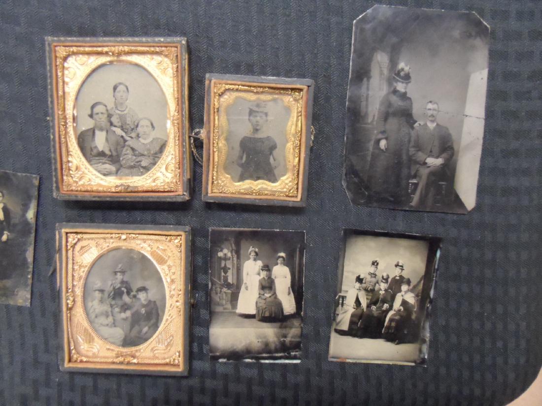 Large Group of Tin Types (1 of 5)