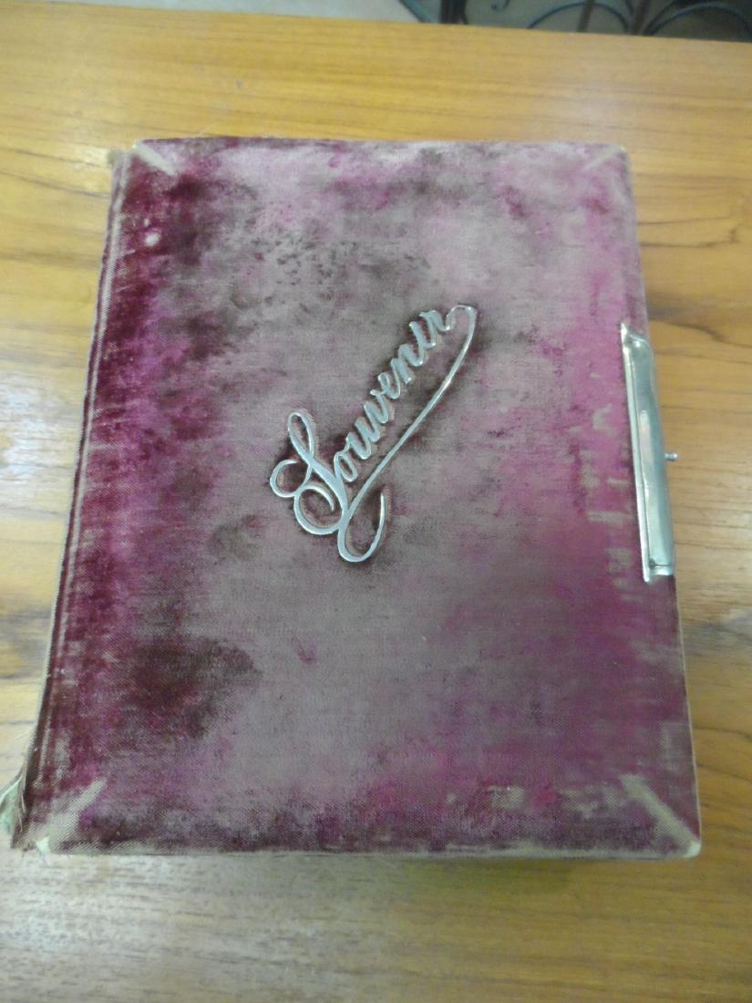Victorian Velvet Photo Album with Photos (1 of 6)