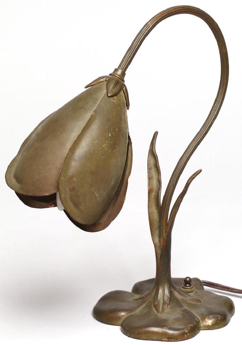 McClelland Barclay Bronzed "Crocus" Lamp, ca. 1935 (1 of 5)