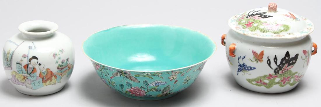 3 Pieces of Vintage Chinese Porcelain (1 of 7)