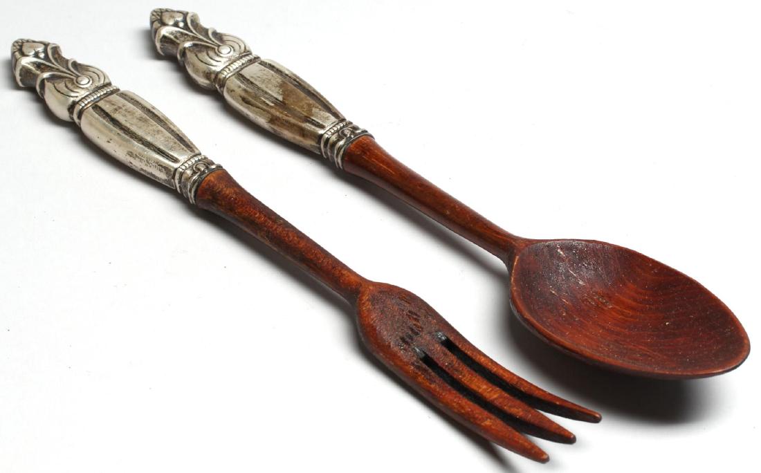 2-Piece French Salad Serving Pieces (1 of 4)