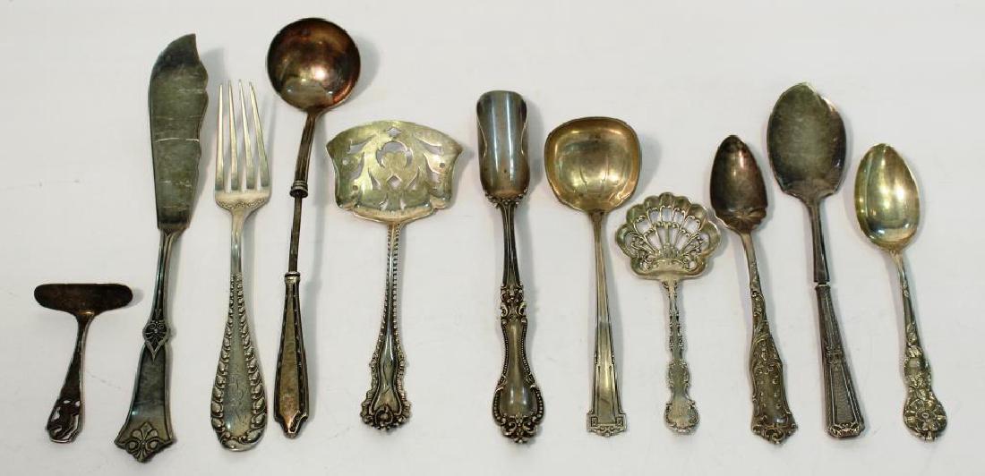 11 Assorted Sterling Flatware Articles (1 of 2)