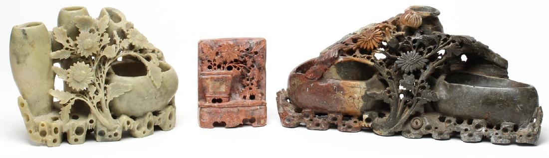 3 Chinese Hardstone Carvings (1 of 7)