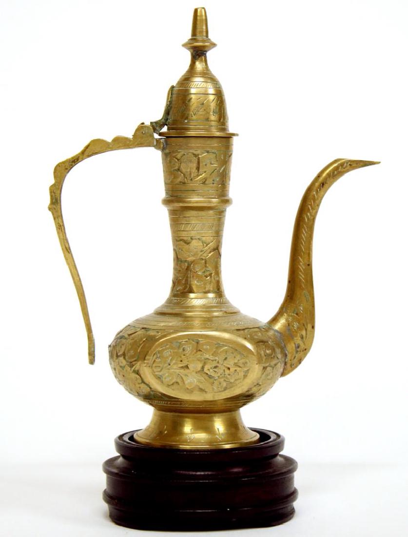 Turkish Brass Oil Decanter (1 of 4)