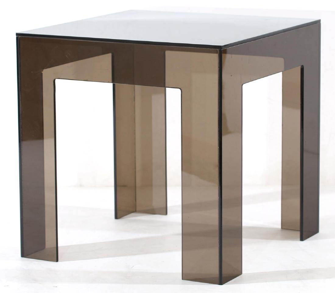 Contemporary Black Lucite Table (1 of 4)