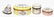 4 Vintage Limoges Hand-Painted Pill Boxes
