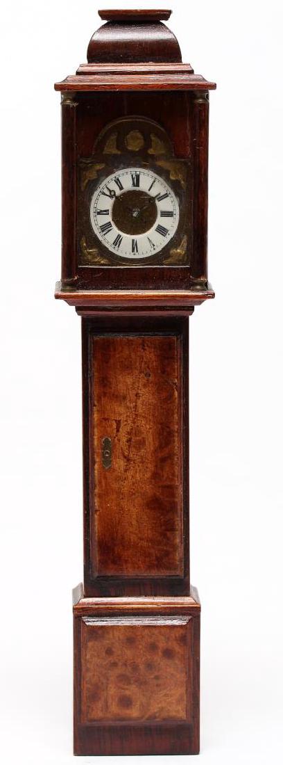 Dennis Jenvey Mahogany Dollhouse Furniture Clock (1 of 4)