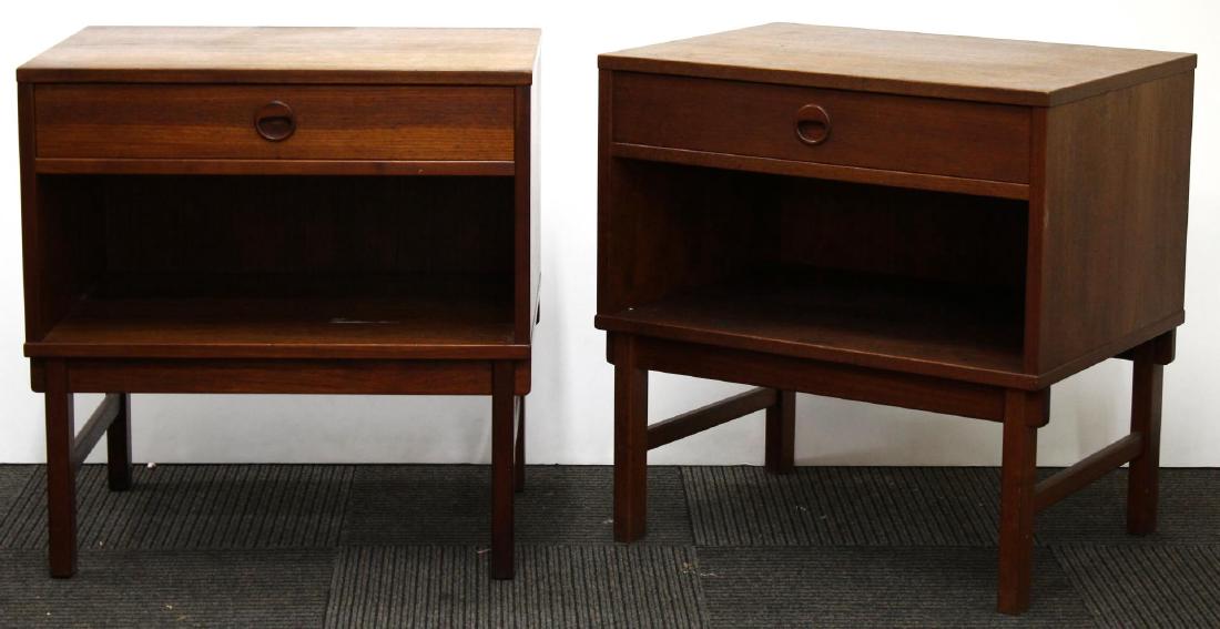 Pair of Danish Modern DUX End- or Night-Tables (1 of 5)