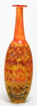 Kjell Engman "Rio" Kosta Boda Art Glass Face Vase
