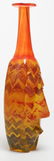 Kjell Engman "Rio" Kosta Boda Art Glass Face Vase - 2