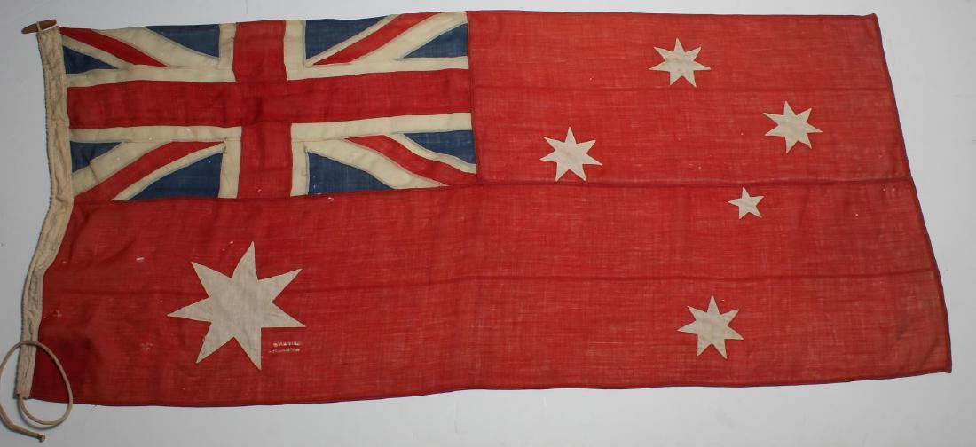 Vintage Australian "Red Ensign" Nautical Flag (1 of 2)