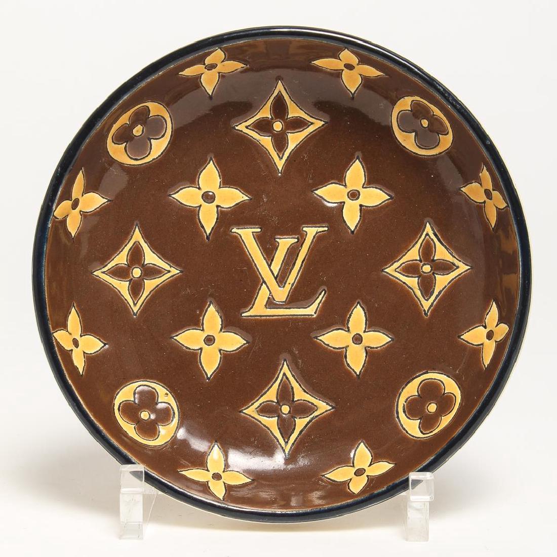 Rare Vintage Louis Vuitton Longwy Ceramic Dish (1 of 3)
