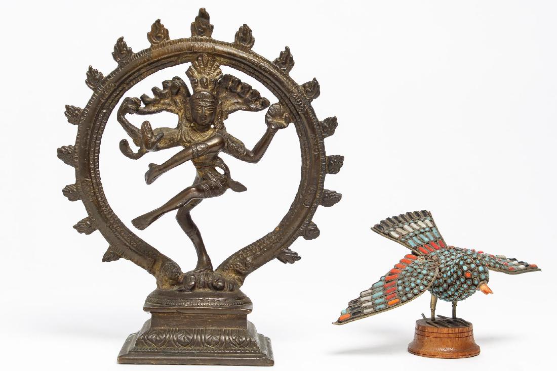 2 South Asian Brass Figurines (1 of 2)