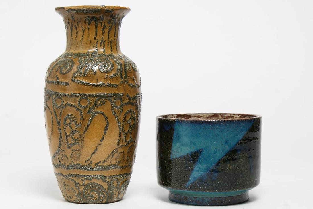 2 Studio Art Pottery Vases (1 of 4)
