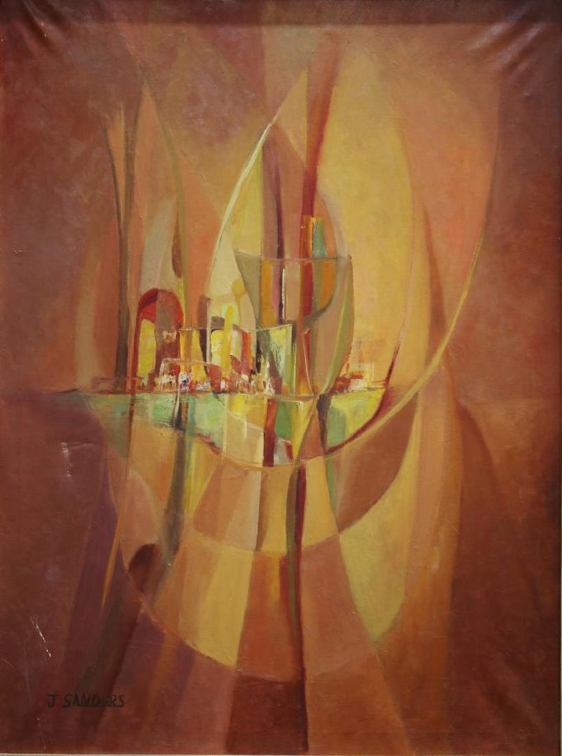Joop Sanders (Dutch, 20th C.)- Oil on Canvas (1 of 3)