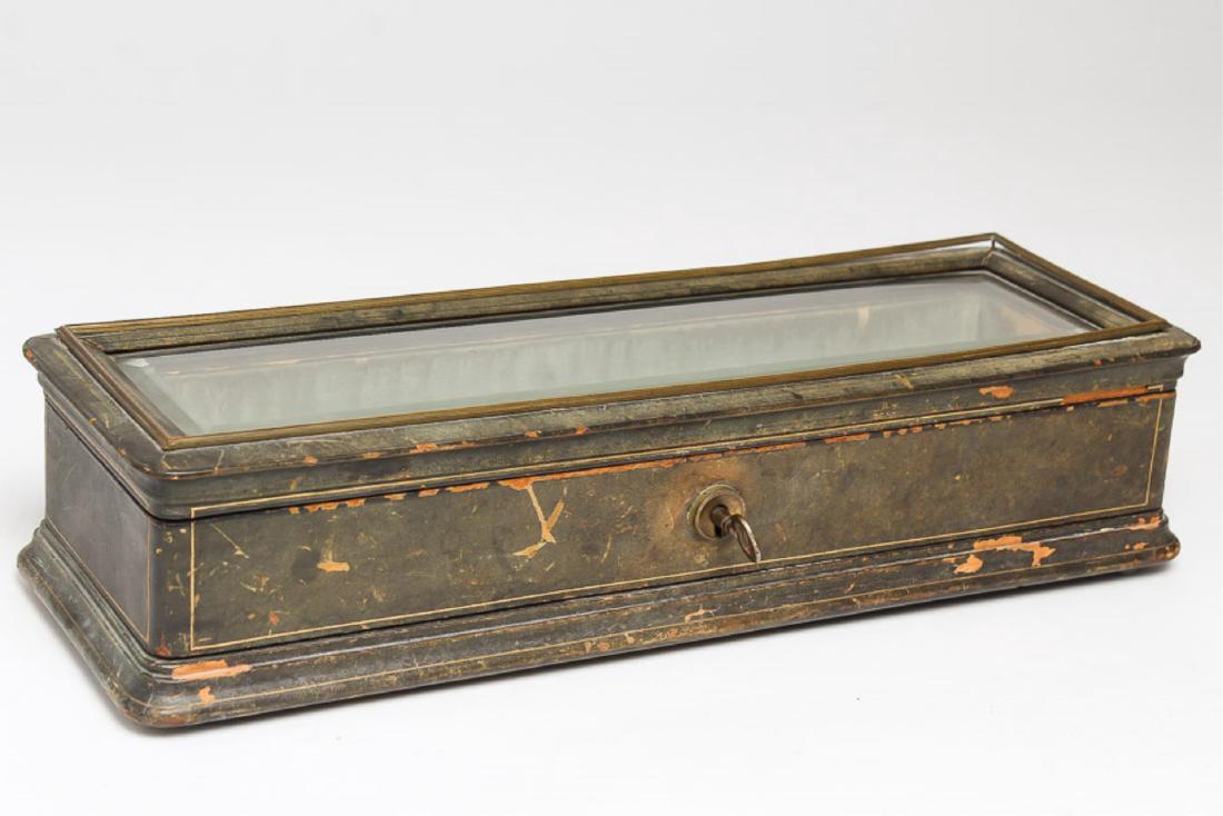 Antique Tiffany & Co. Leather Glove Box (1 of 4)