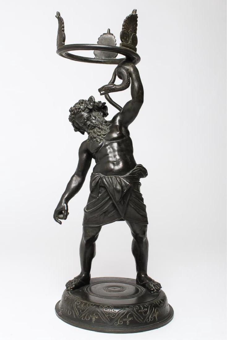 Grand Tour Souvenir Bronze of Silenus, ca. 1890 (1 of 4)