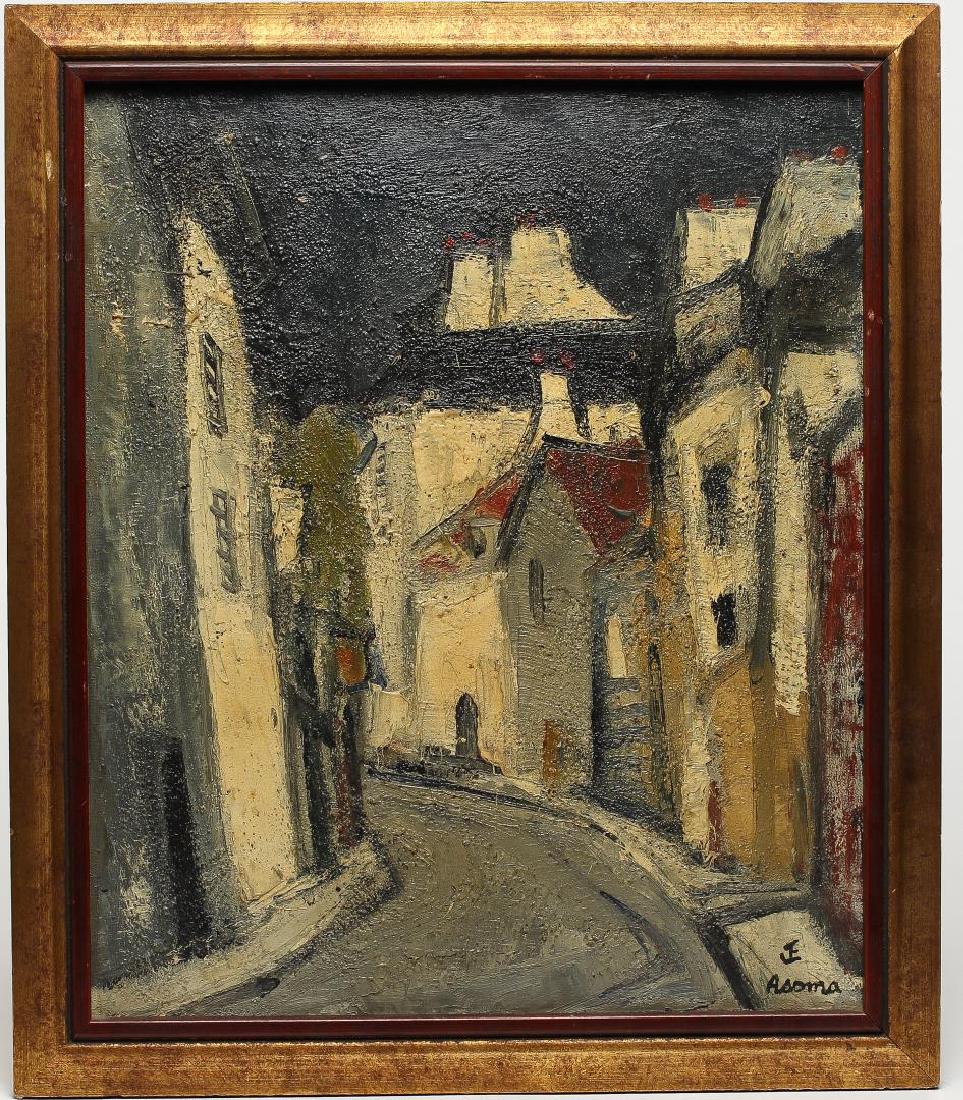 Tadashi Asoma (Japanese/American, 1923-2017)- Oil (1 of 2)