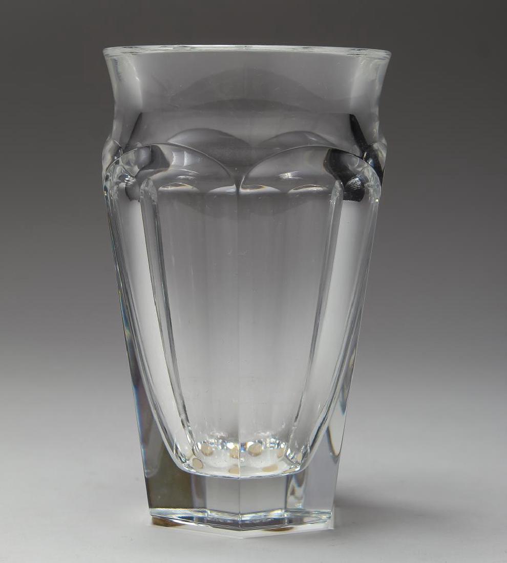 Small Baccarat Colorless Crystal Vase (1 of 2)