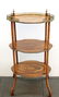 French Louis XVI-Style Three-Tier Etagere Table