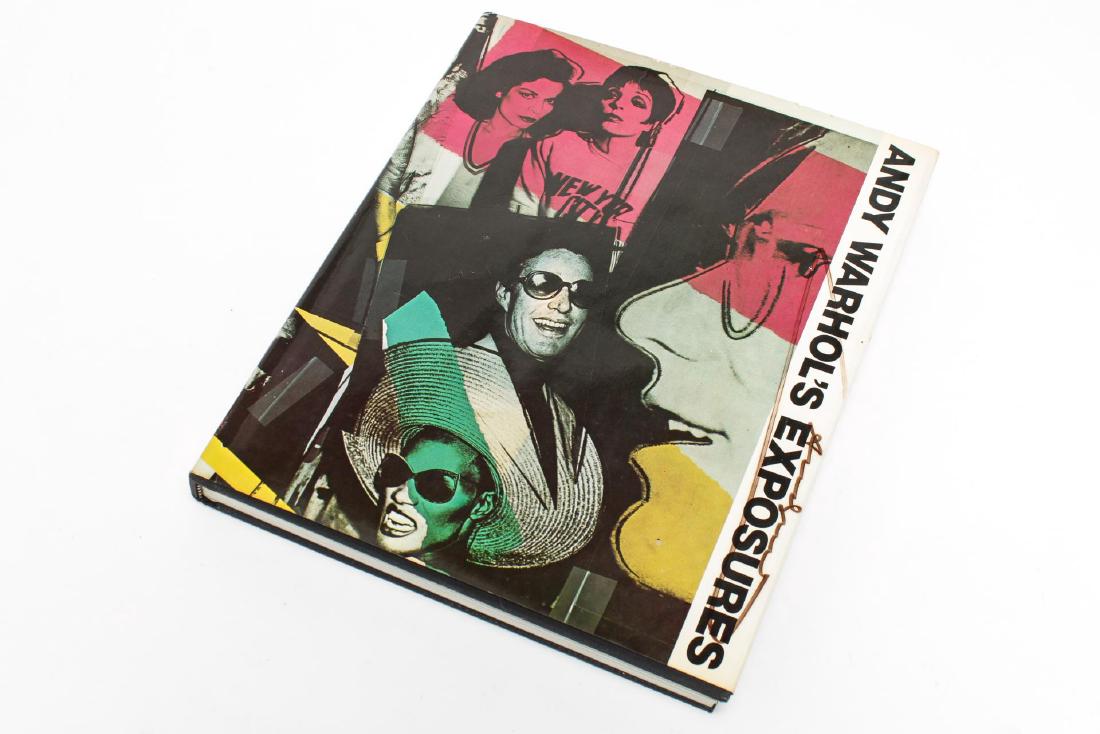 "Andy Warhol's Exposures," Signed First Edition (1 of 3)