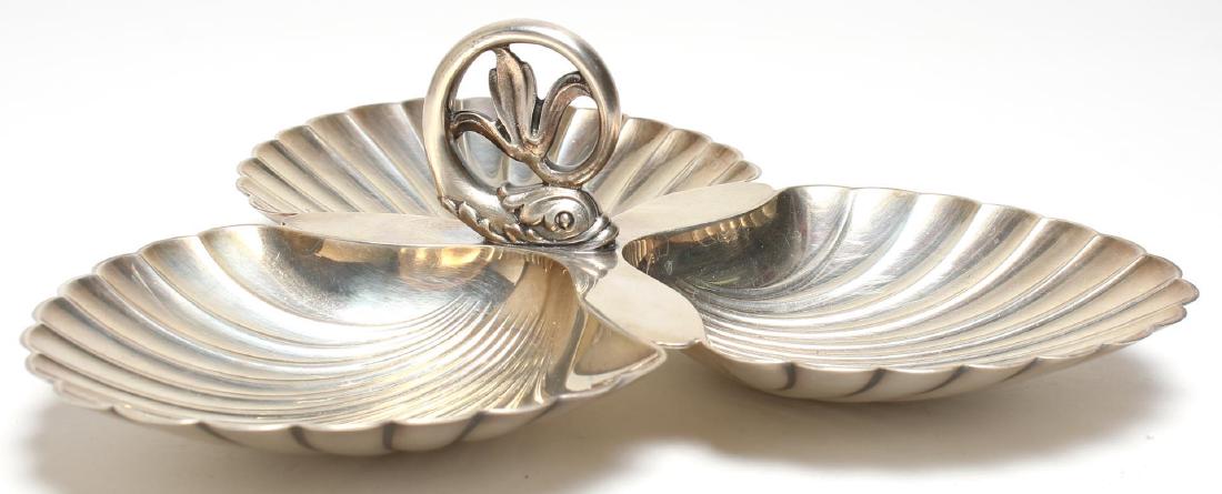 Vintage Tiffany & Co. Sterling Silver Trefoil Dish (1 of 4)