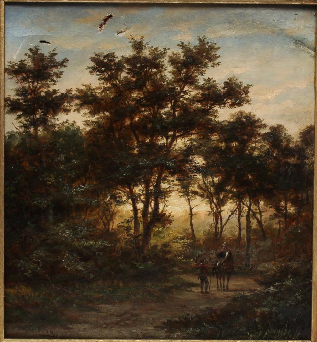 Jan H. Melcher-Tilmes (Dutch, 1847-1920)- Oil (1 of 5)