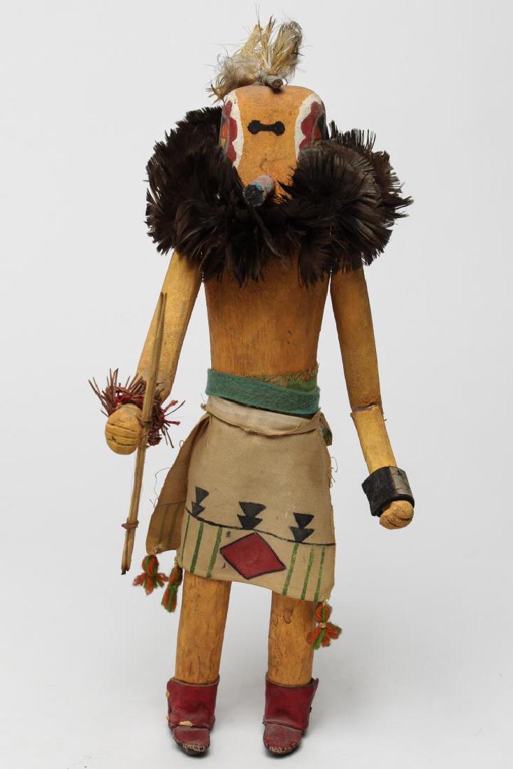 Zuni American Indian Kachina Warrior Mudhead Doll (1 of 4)
