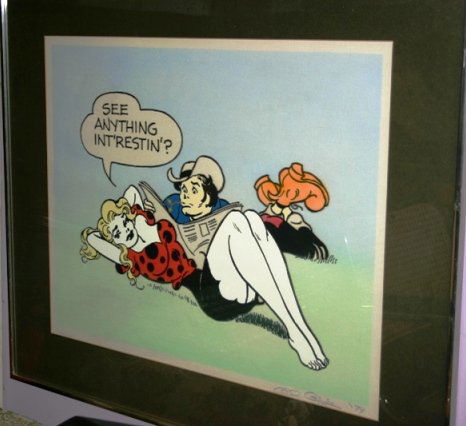 1974 Al Capp Illustrations Numbered 105/250: Signed and dated color lithographs