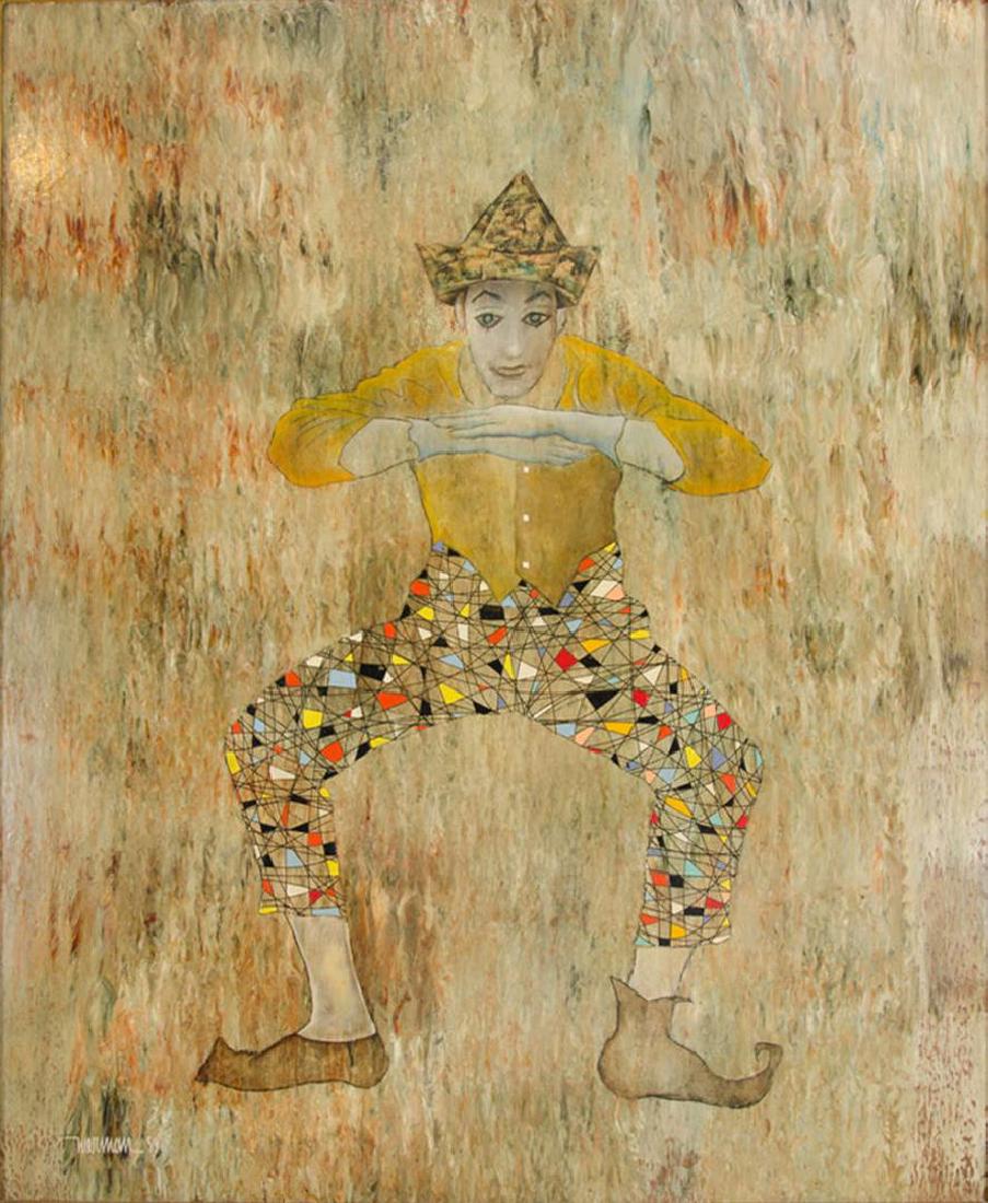 Leonardo Nierman (Mexican, b. 1932)- Mixed Media (1 of 6)
