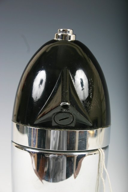 Norman Bel Geddes Chrome & Black Soda King Syphon - 2