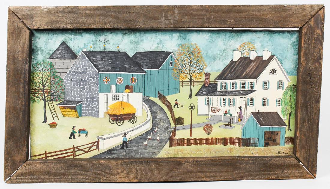 Dolores Hackenberger (American, b. 1930)- Oil (1 of 4)