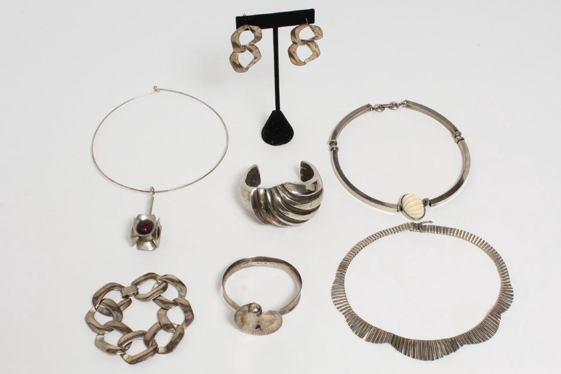 Modernist Jewelry, Silver & Jorgen Jensen, Woman's (1 of 9)